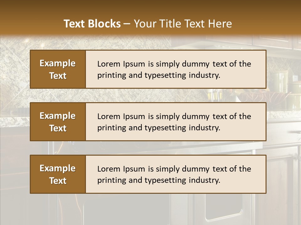 Stainless Metal Structure PowerPoint Template