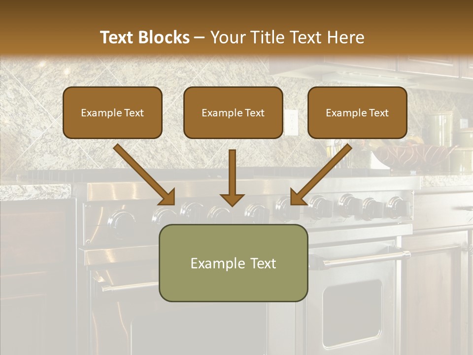 Stainless Metal Structure PowerPoint Template