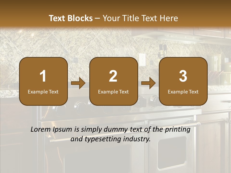Stainless Metal Structure PowerPoint Template