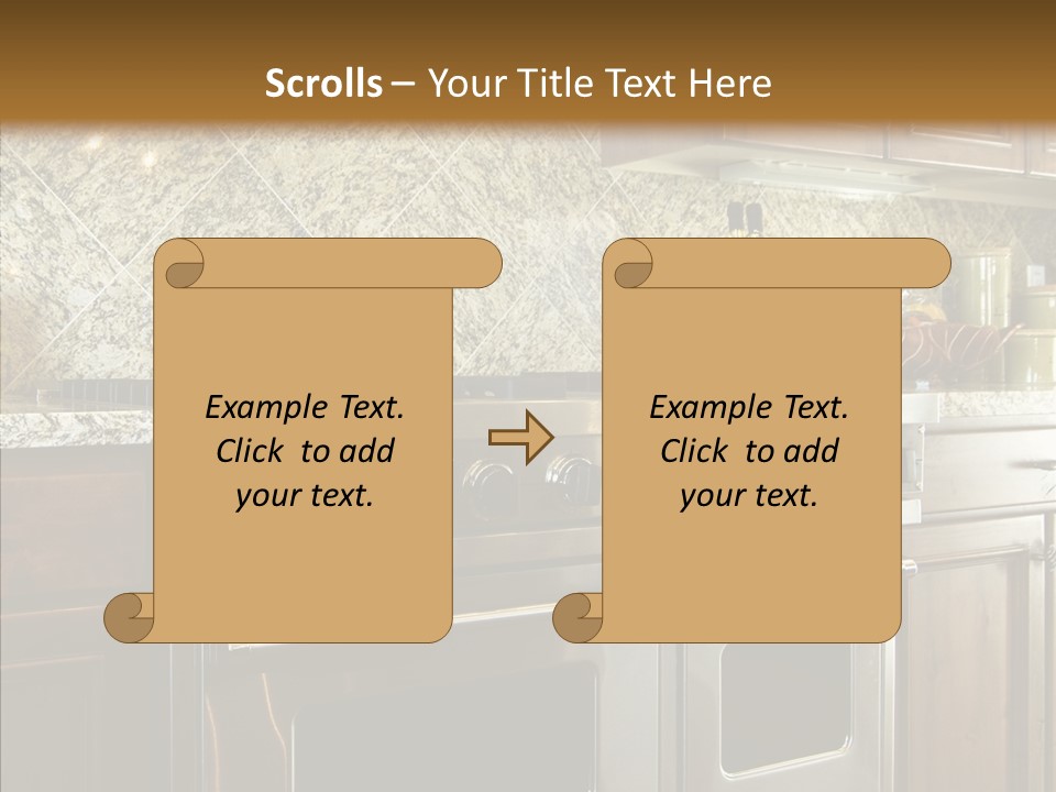 Stainless Metal Structure PowerPoint Template