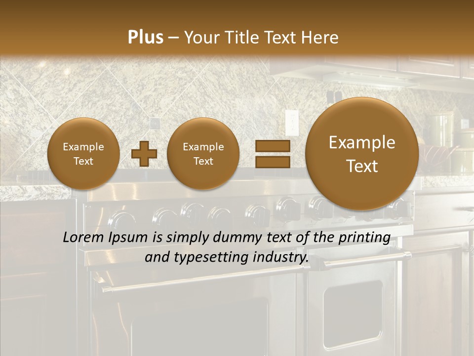 Stainless Metal Structure PowerPoint Template