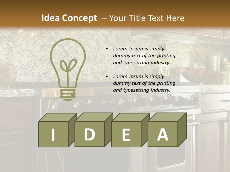 Stainless Metal Structure PowerPoint Template