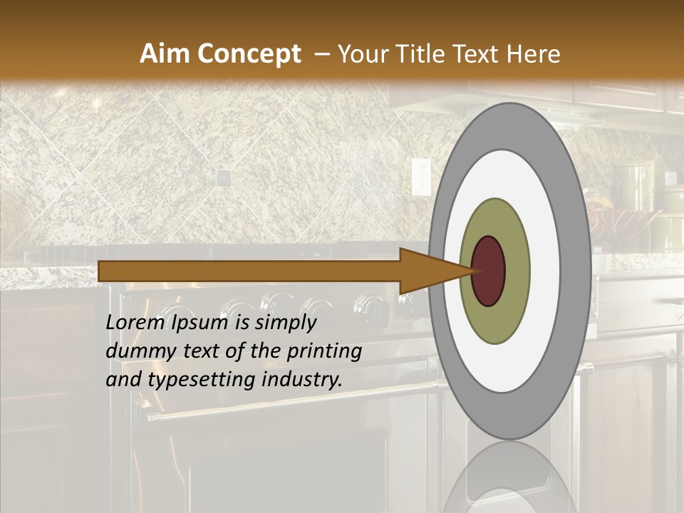 Stainless Metal Structure PowerPoint Template