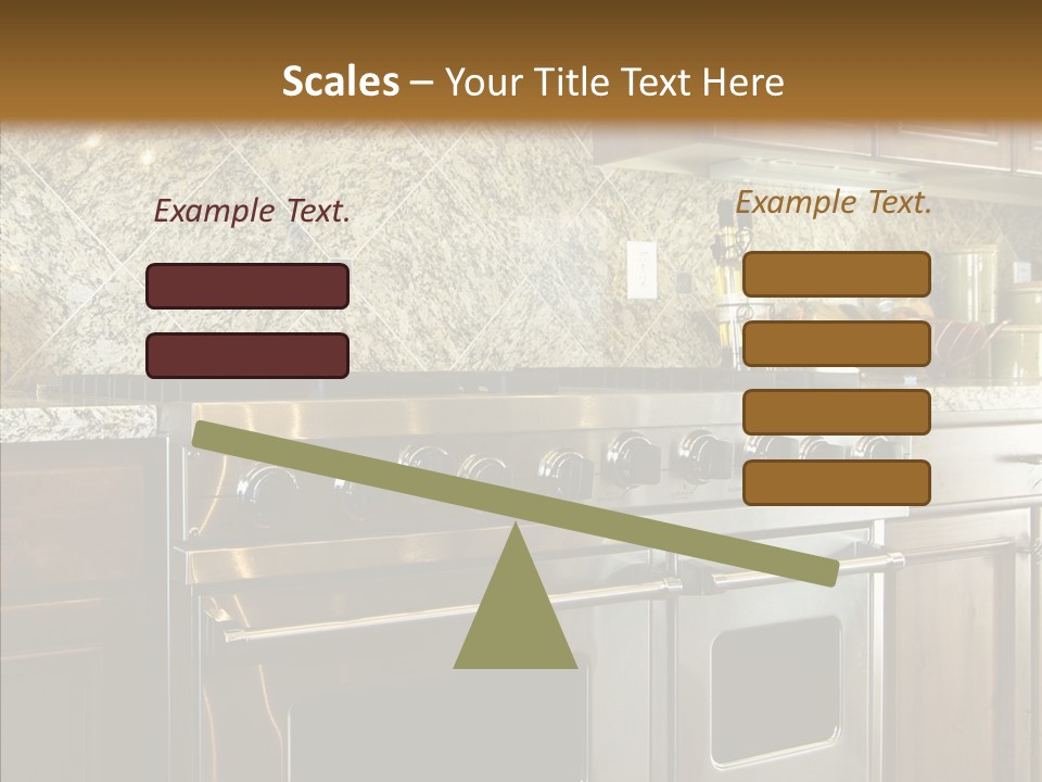 Stainless Metal Structure PowerPoint Template