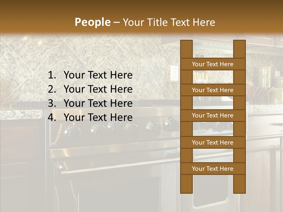 Stainless Metal Structure PowerPoint Template