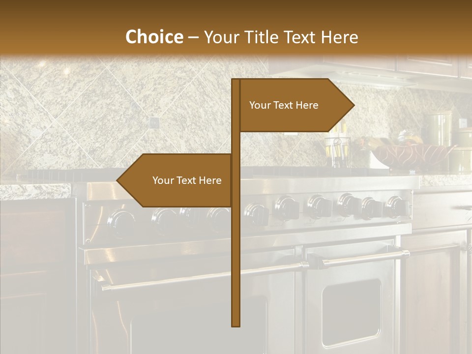 Stainless Metal Structure PowerPoint Template
