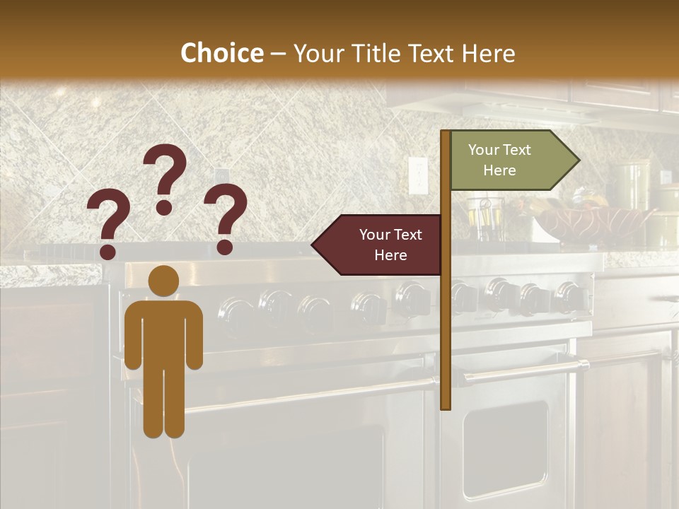 Stainless Metal Structure PowerPoint Template