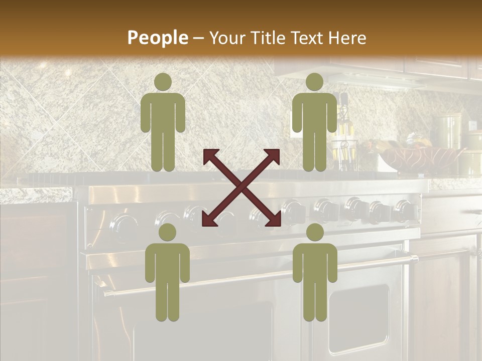 Stainless Metal Structure PowerPoint Template
