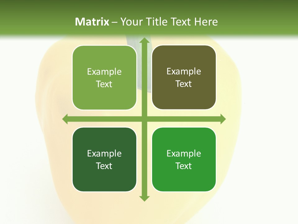 Nutrition Fresh Yellow PowerPoint Template