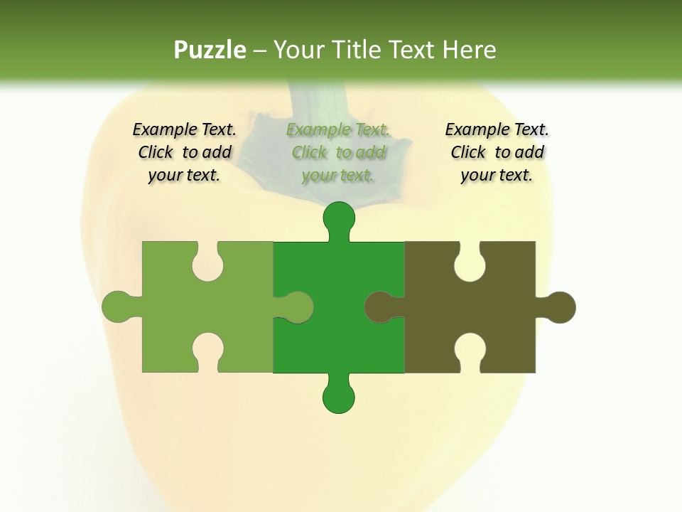 Nutrition Fresh Yellow PowerPoint Template