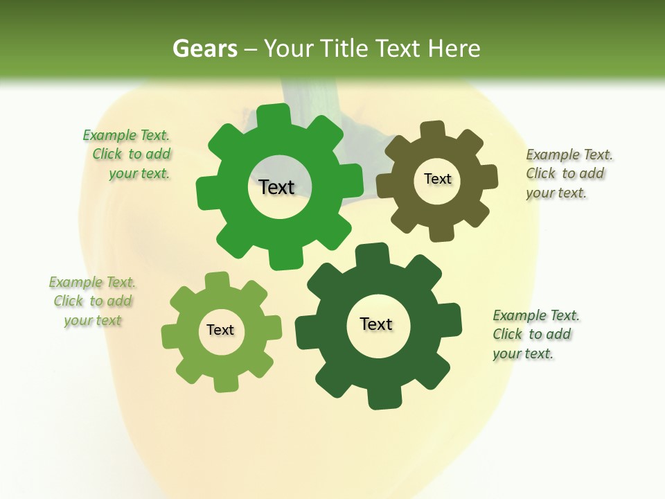 Nutrition Fresh Yellow PowerPoint Template