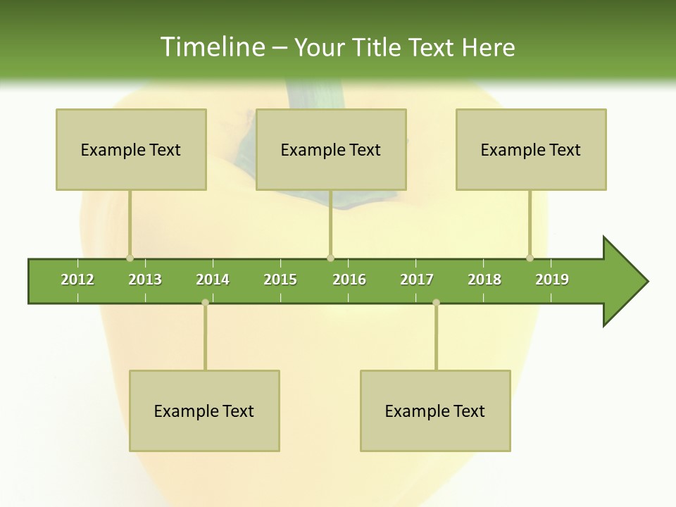 Nutrition Fresh Yellow PowerPoint Template