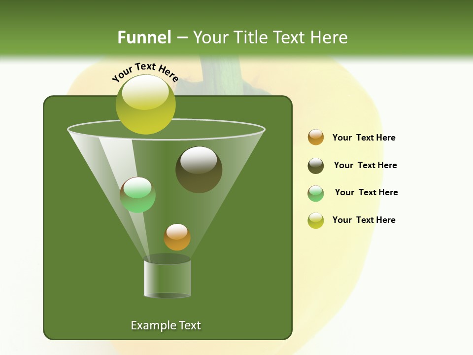 Nutrition Fresh Yellow PowerPoint Template