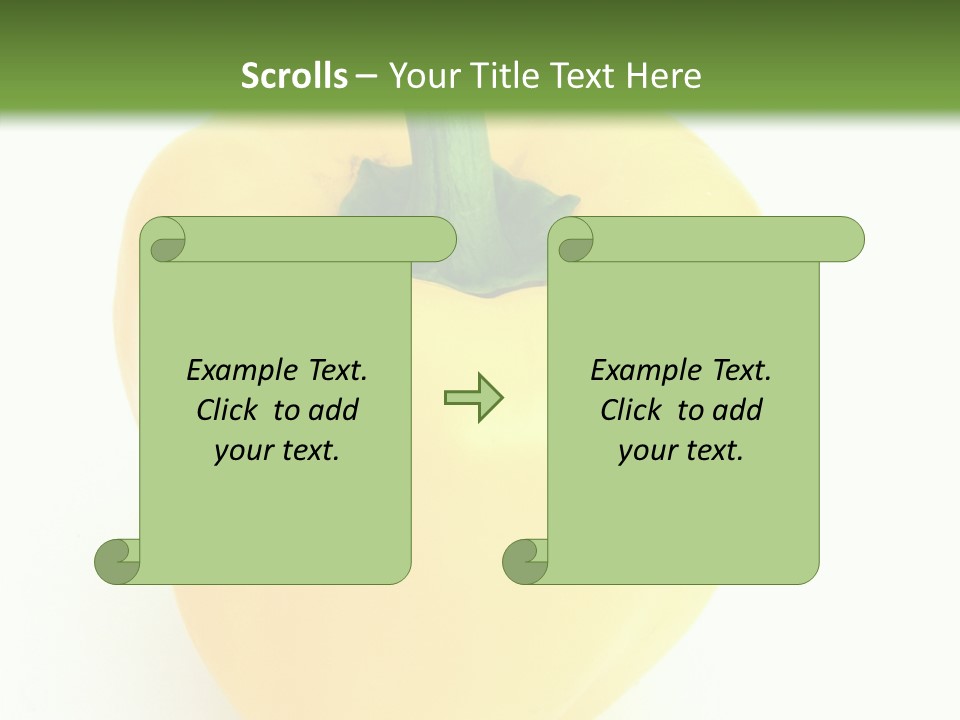 Nutrition Fresh Yellow PowerPoint Template