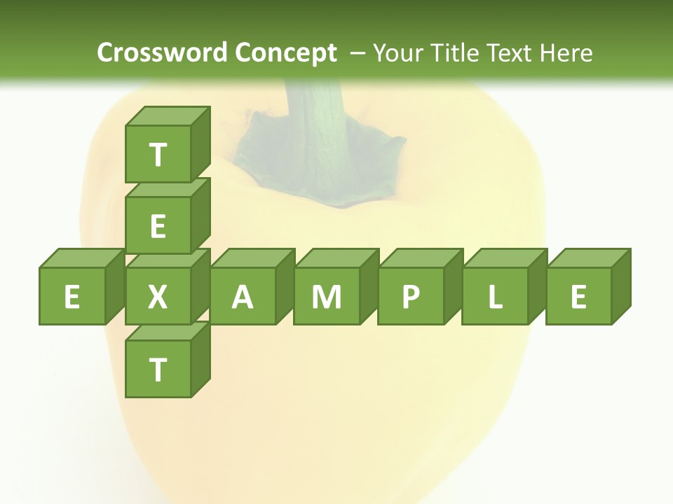 Nutrition Fresh Yellow PowerPoint Template