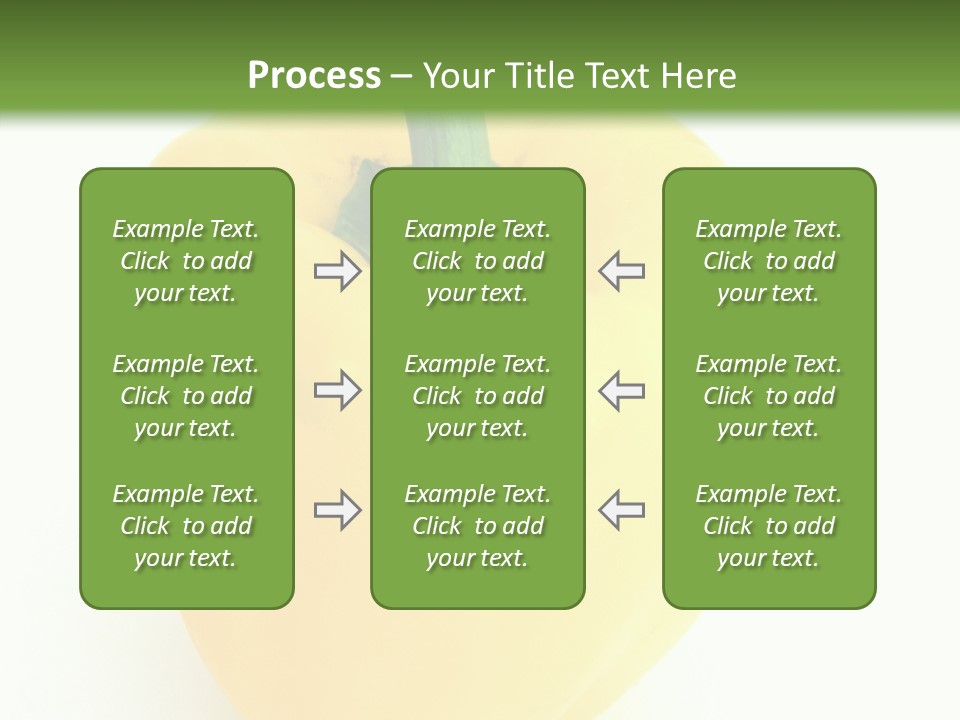 Nutrition Fresh Yellow PowerPoint Template