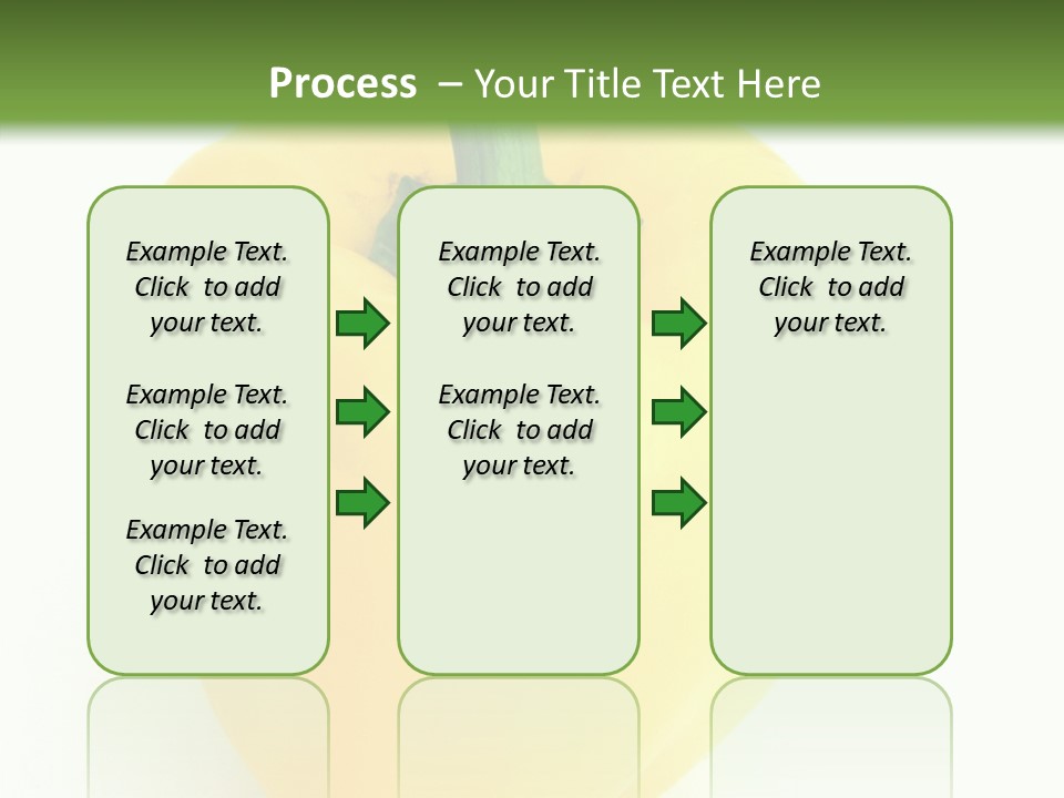 Nutrition Fresh Yellow PowerPoint Template