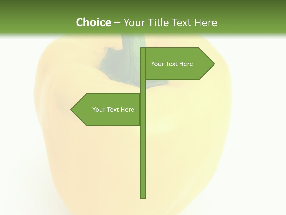 Nutrition Fresh Yellow PowerPoint Template