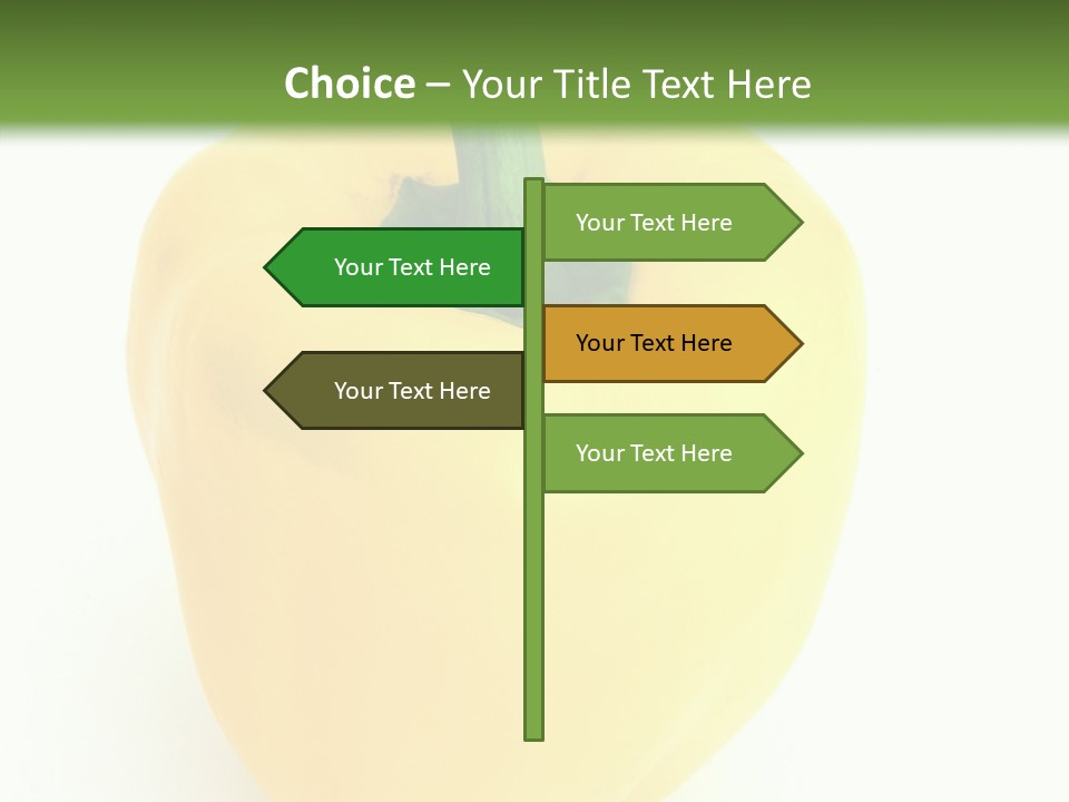 Nutrition Fresh Yellow PowerPoint Template