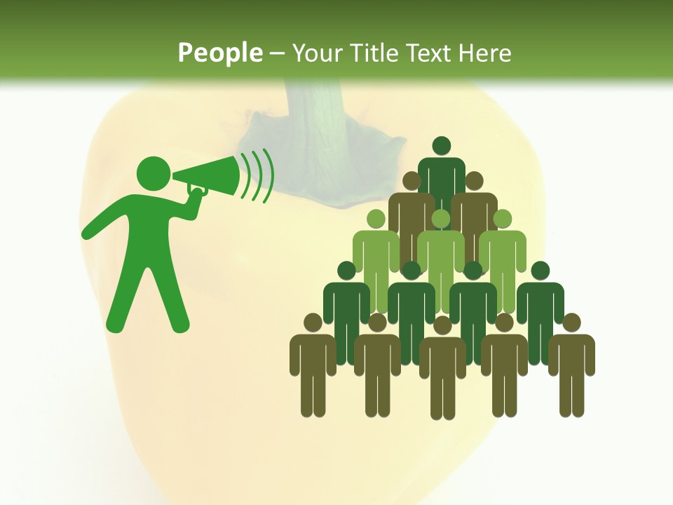 Nutrition Fresh Yellow PowerPoint Template