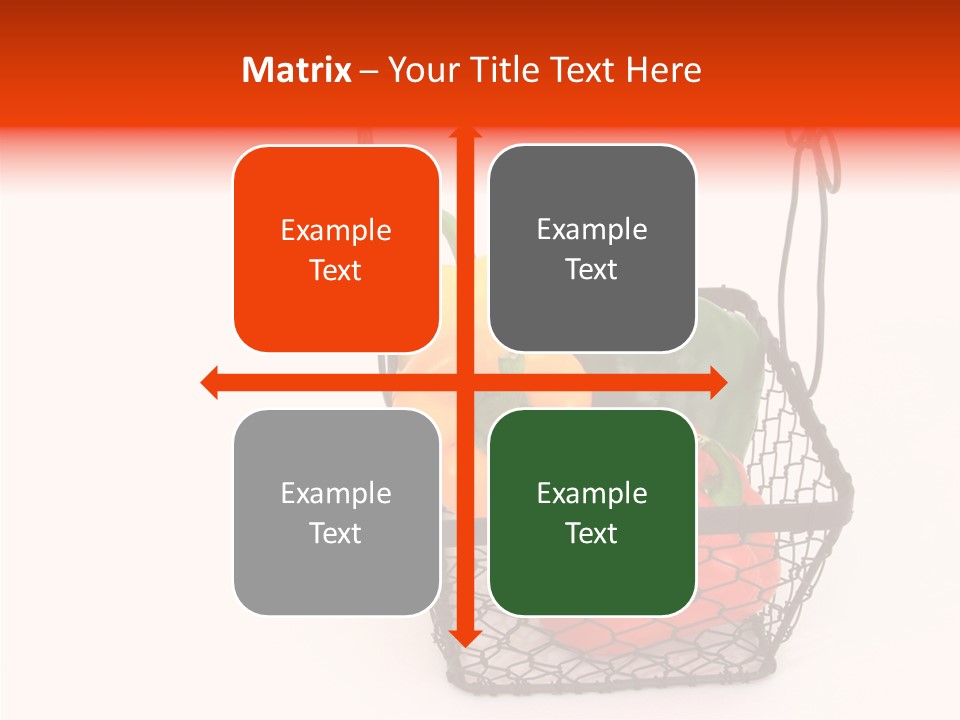 Healthy Still Life Nutrition PowerPoint Template