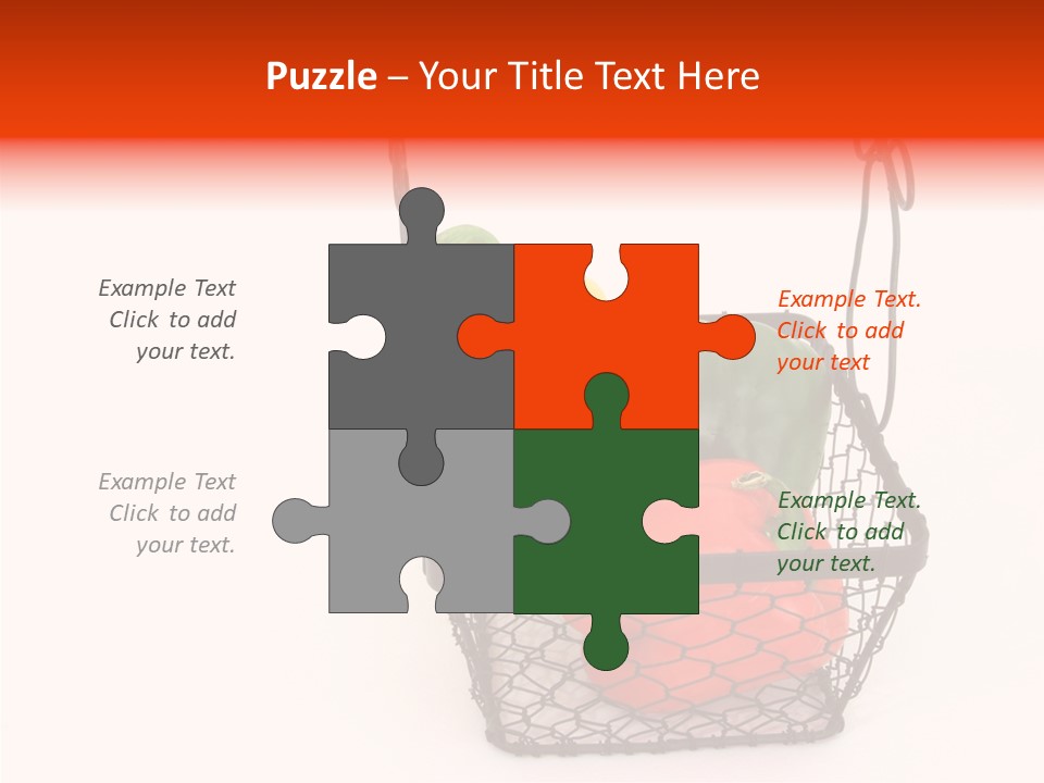 Healthy Still Life Nutrition PowerPoint Template