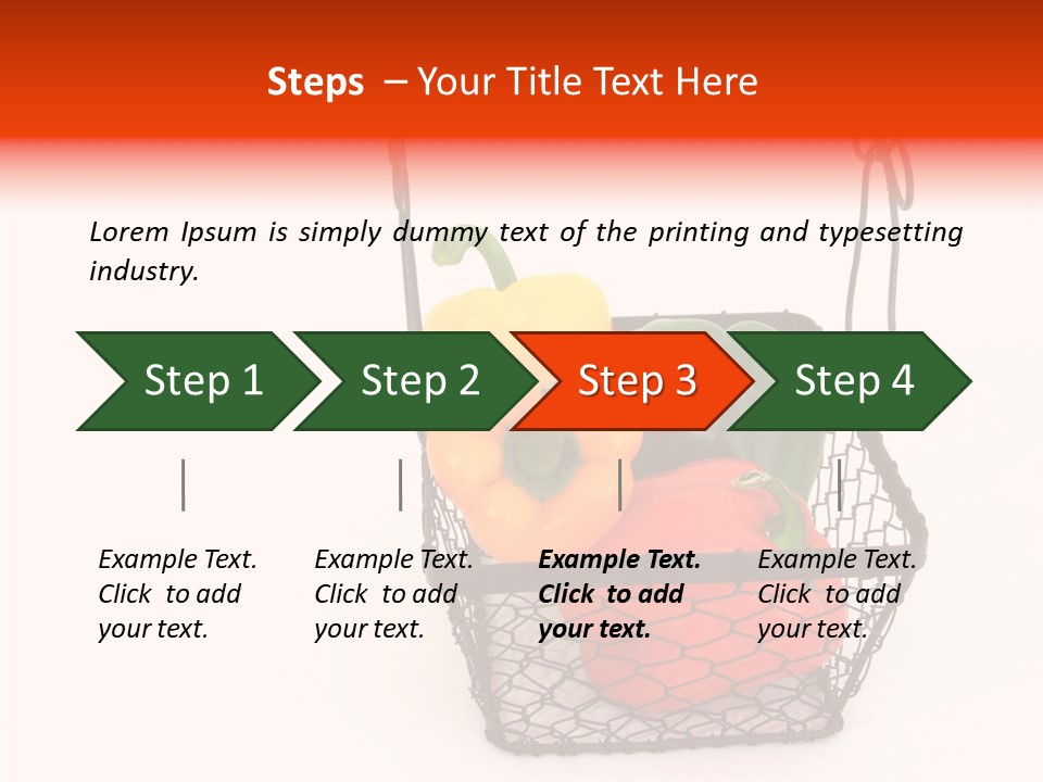 Healthy Still Life Nutrition PowerPoint Template