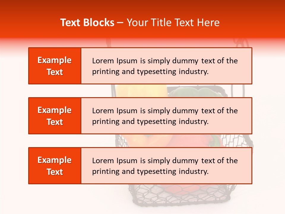 Healthy Still Life Nutrition PowerPoint Template