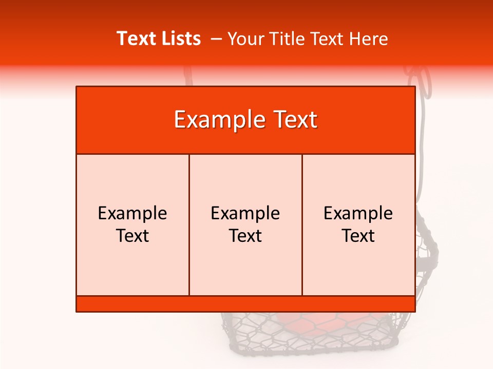 Healthy Still Life Nutrition PowerPoint Template