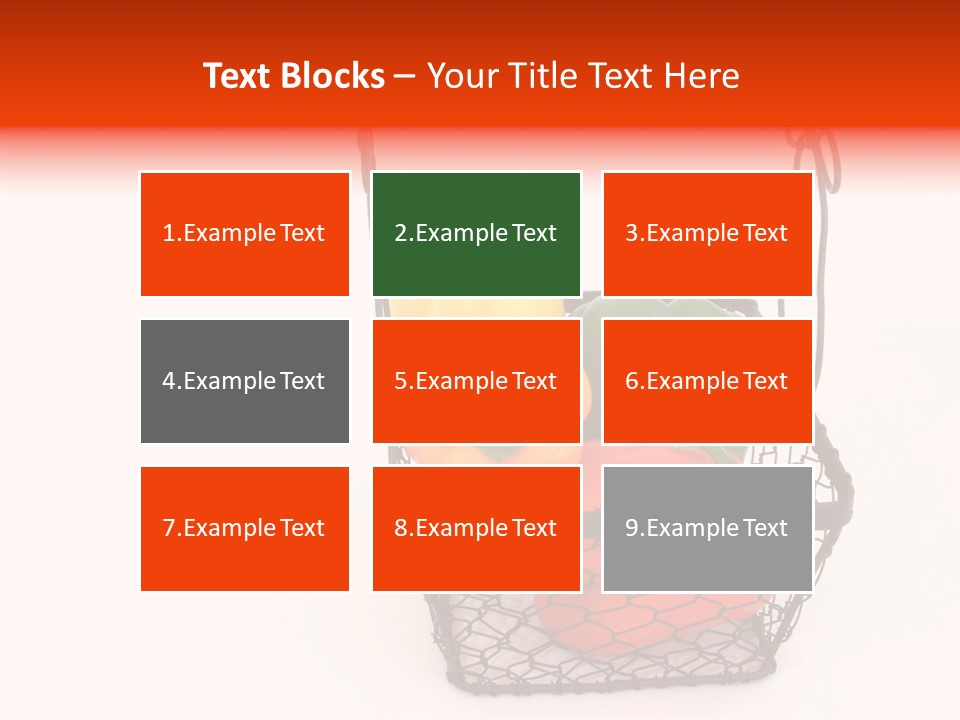 Healthy Still Life Nutrition PowerPoint Template