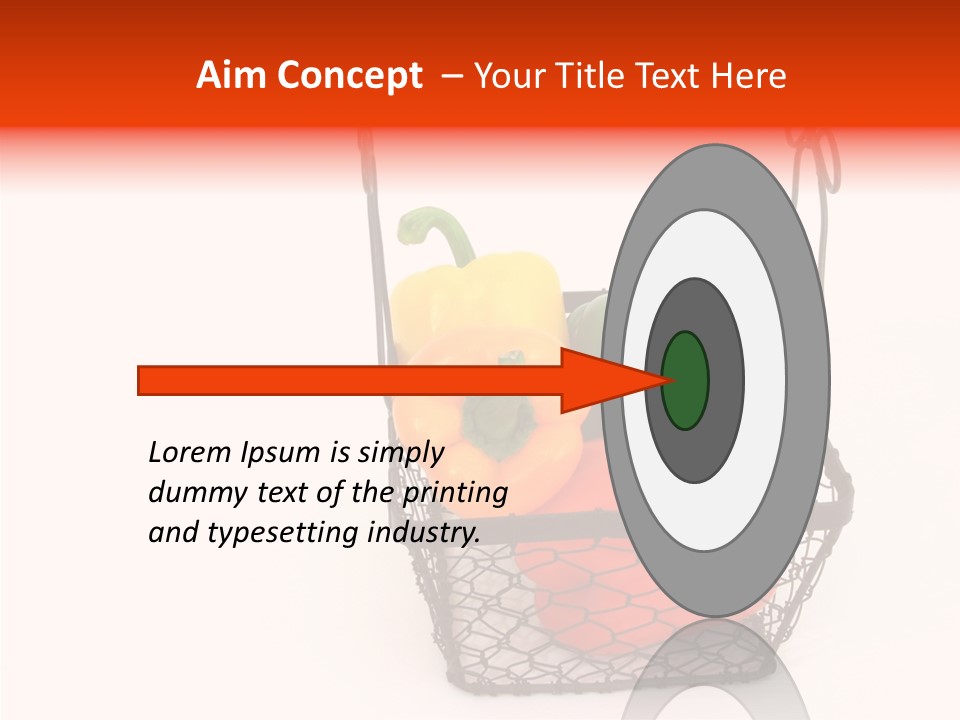 Healthy Still Life Nutrition PowerPoint Template