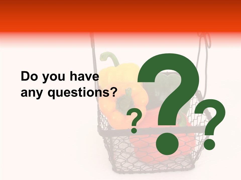 Healthy Still Life Nutrition PowerPoint Template