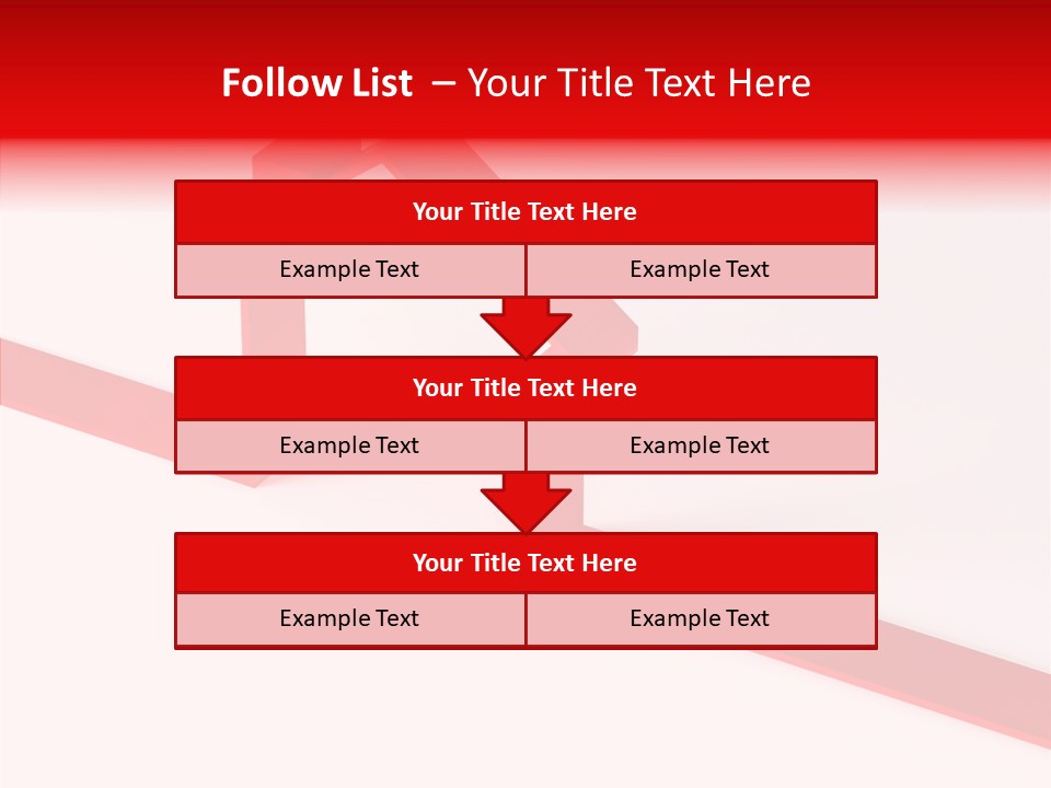 Architect Sign Market PowerPoint Template