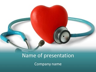 Profession Hospital Pulse PowerPoint Template