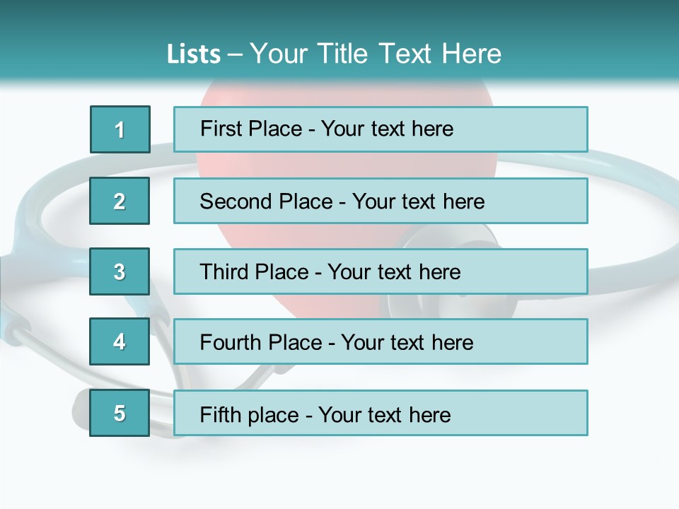 Profession Hospital Pulse PowerPoint Template