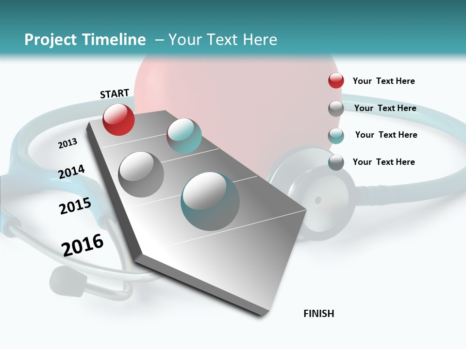 Profession Hospital Pulse PowerPoint Template