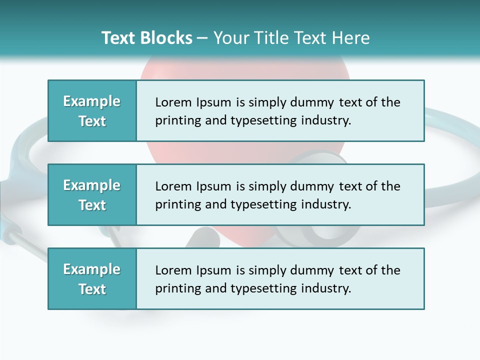 Profession Hospital Pulse PowerPoint Template