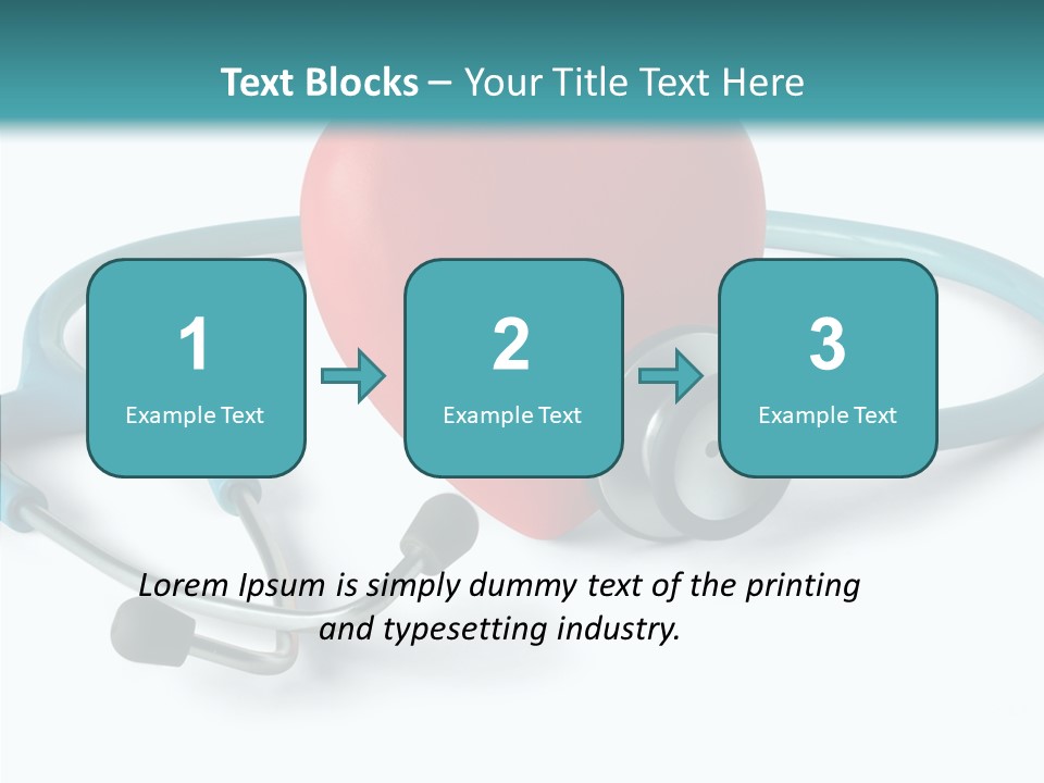 Profession Hospital Pulse PowerPoint Template