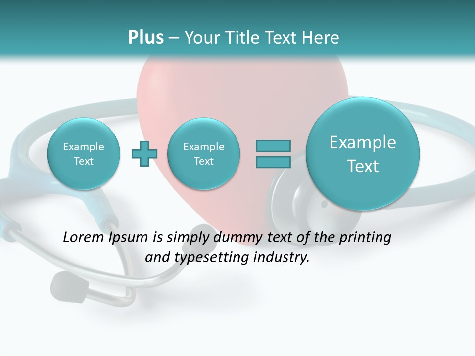 Profession Hospital Pulse PowerPoint Template