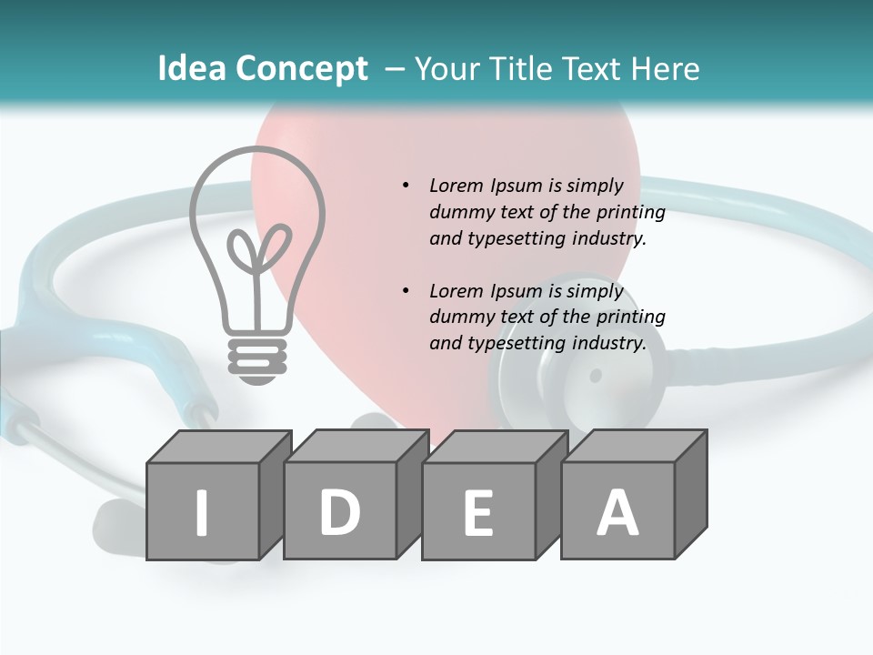 Profession Hospital Pulse PowerPoint Template