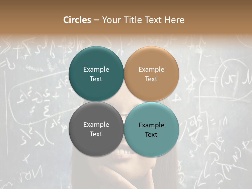 Smile Teen Asking PowerPoint Template