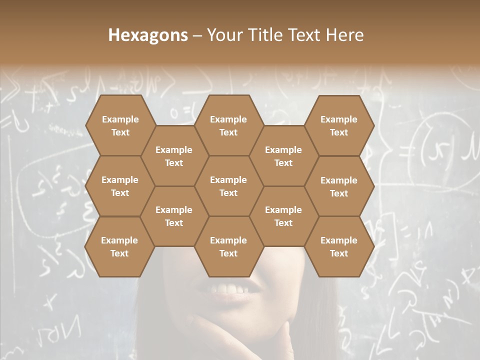 Smile Teen Asking PowerPoint Template