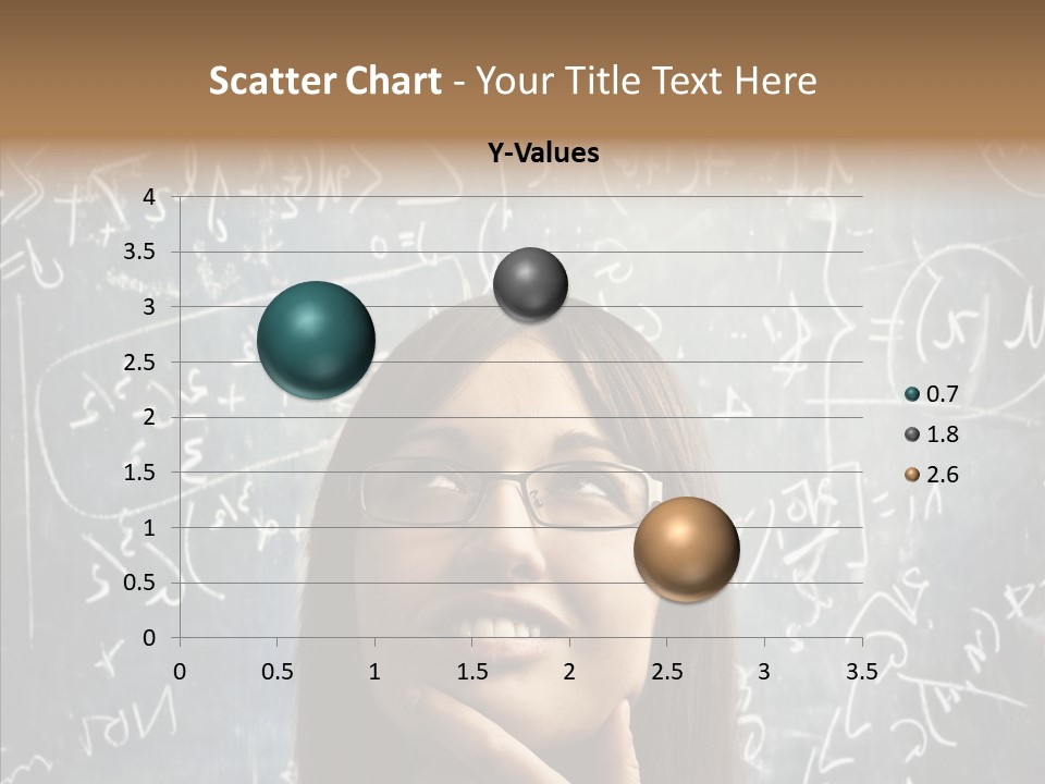 Smile Teen Asking PowerPoint Template