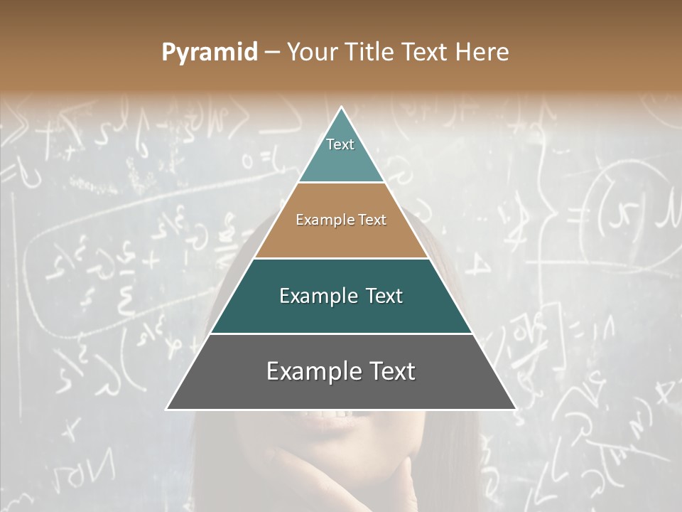 Smile Teen Asking PowerPoint Template