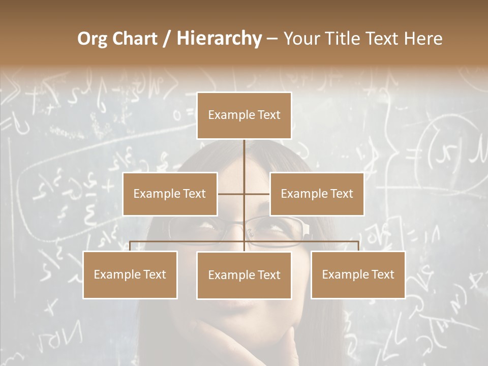 Smile Teen Asking PowerPoint Template