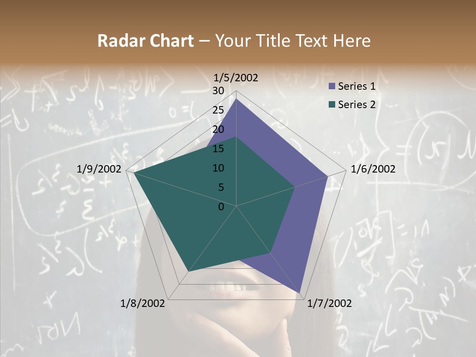 Smile Teen Asking PowerPoint Template