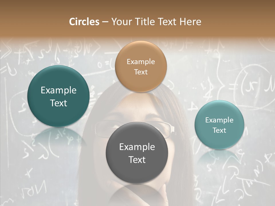 Smile Teen Asking PowerPoint Template