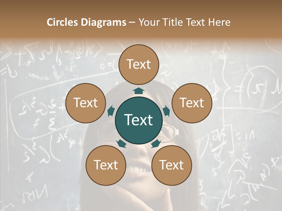 Smile Teen Asking PowerPoint Template