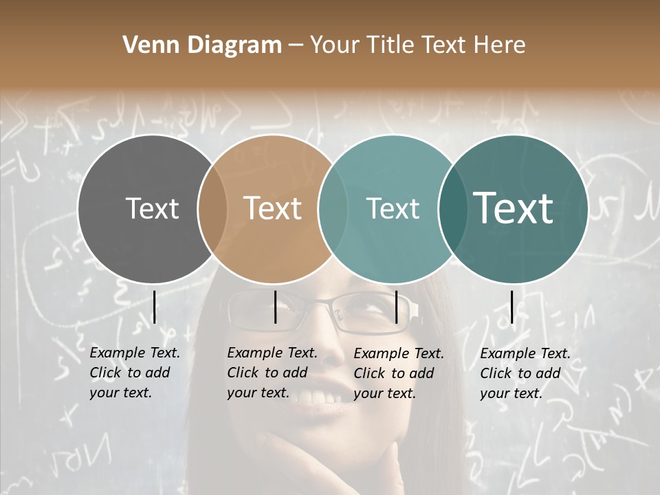 Smile Teen Asking PowerPoint Template