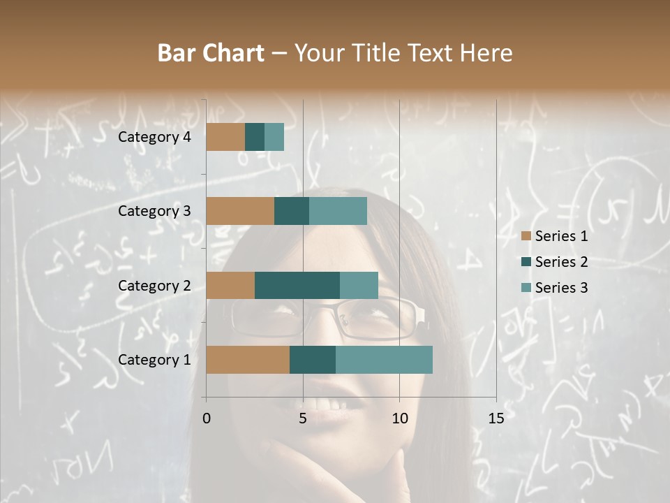 Smile Teen Asking PowerPoint Template